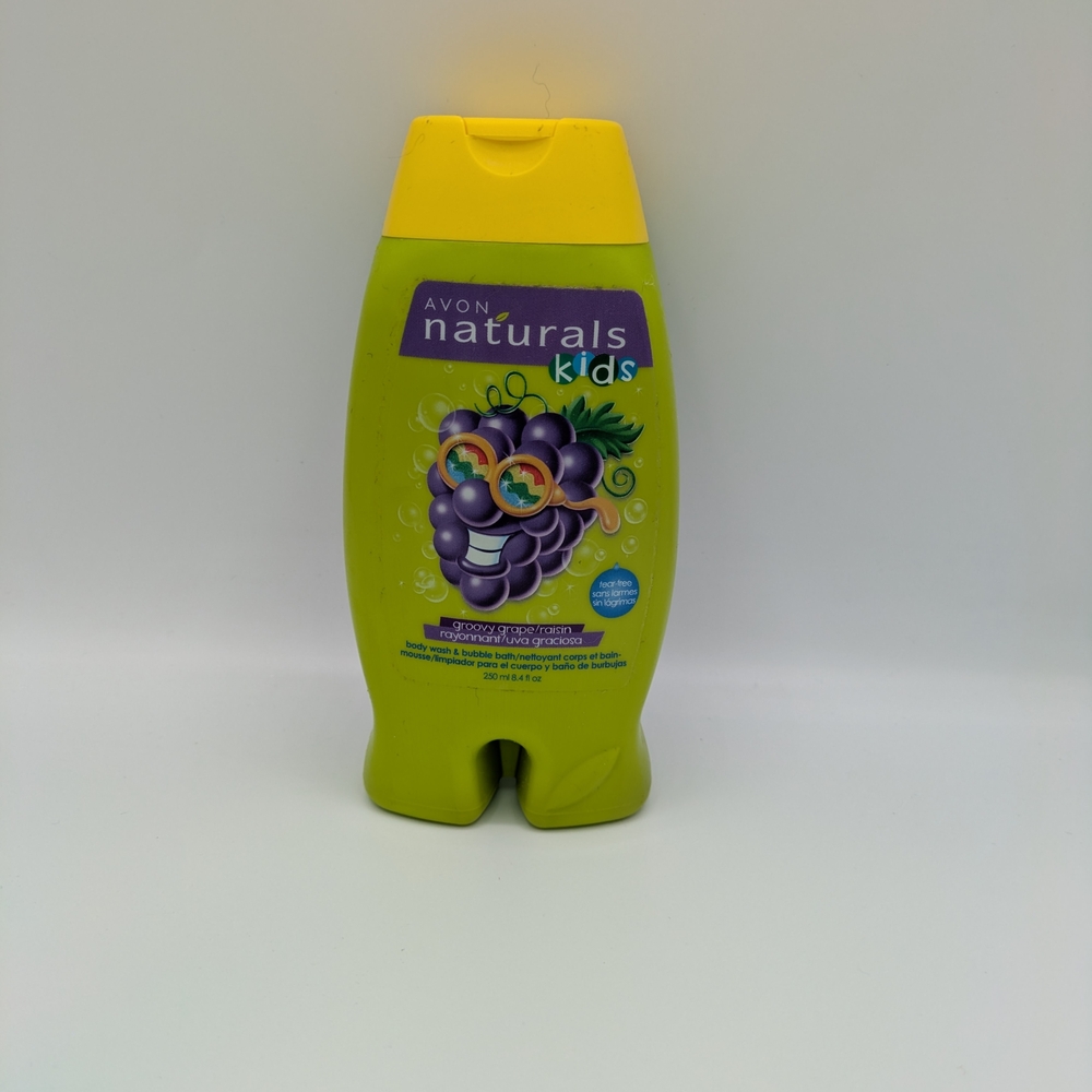 Avon Naturals Kids Groovy Grape Body Wash And Bubble Bath (Expired)